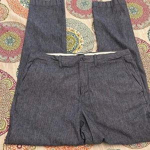J Crew Chambray pants chinos in 770 fit 34x32